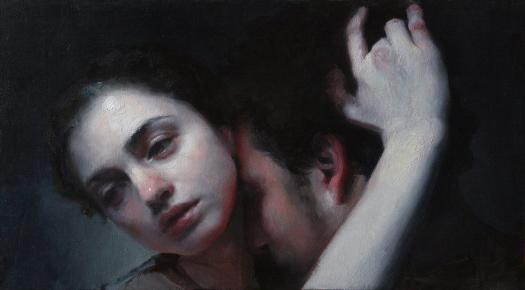 Maria Kreyn painting Alone Together