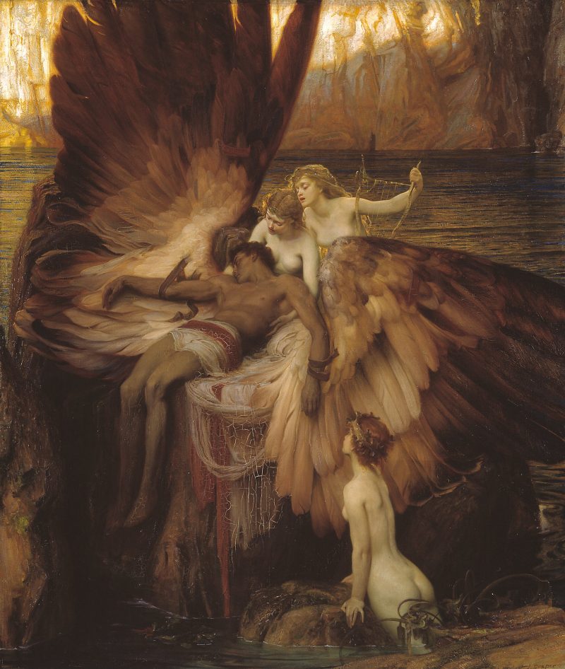 Draper painting Icarus