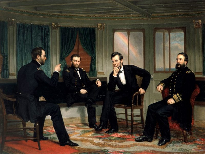 Abraham Lincoln painting